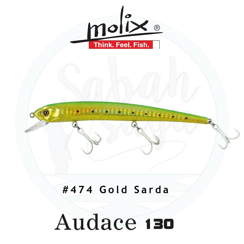 Molix Audace 130 SS 13cm 15gr Gold Sarda