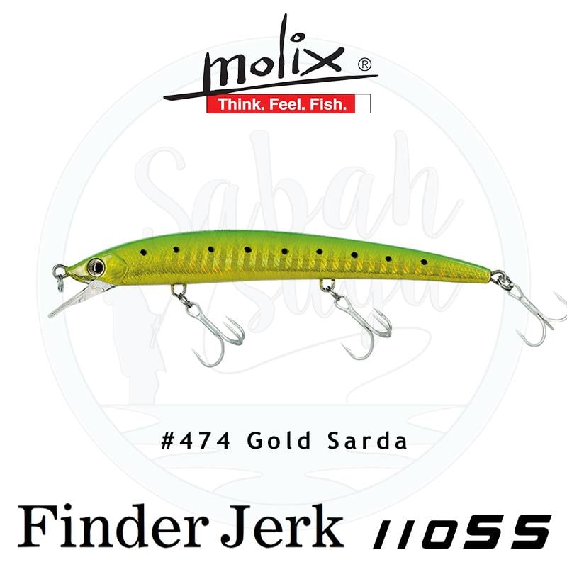 Molix Finder Jerk 110 SS 11cm 9gr Gold Sarda