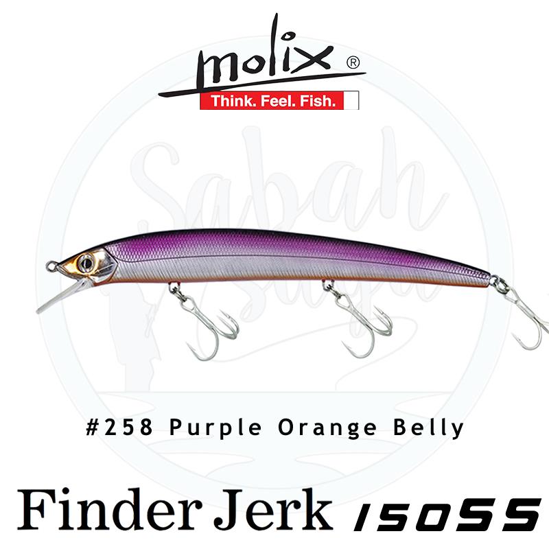 Molix Finder Jerk 150 SS 15cm 22gr Purple Orange Belly