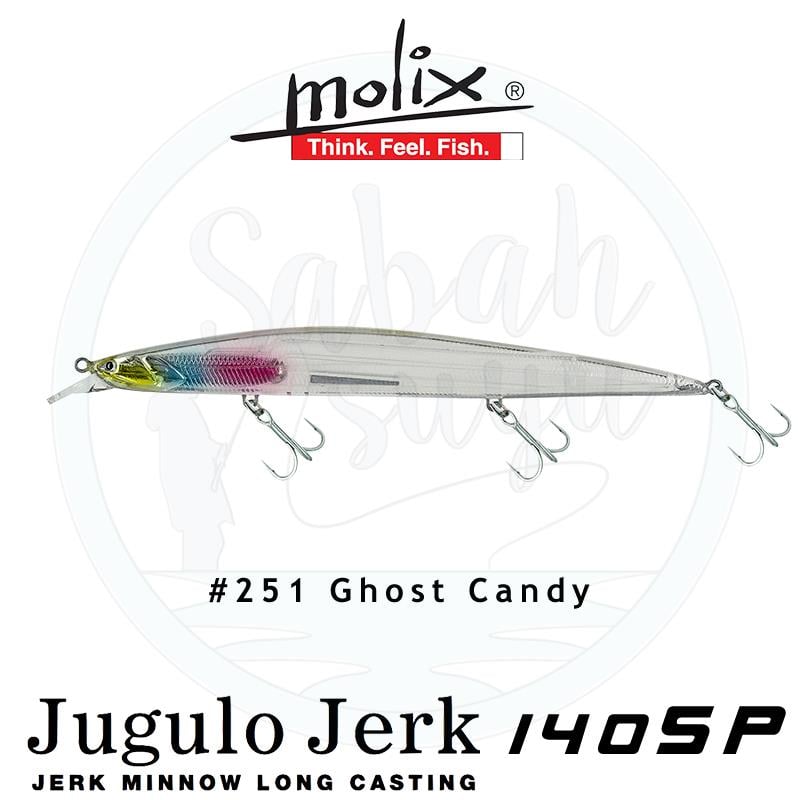 Molix Jugulo Jerk 140 LC SP 14cm 14gr Ghost Candy