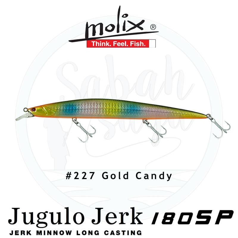 Molix Jugulo Jerk 180 LC SP 18cm 30gr Gold Candy