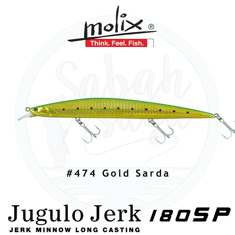 Molix Jugulo Jerk 180 LC SP 18cm 30gr Gold Sarda