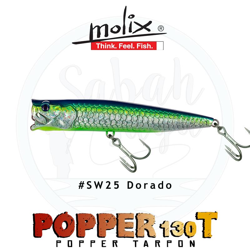 Molix Popper 130T Tarpon 13cm 38gr Dorado