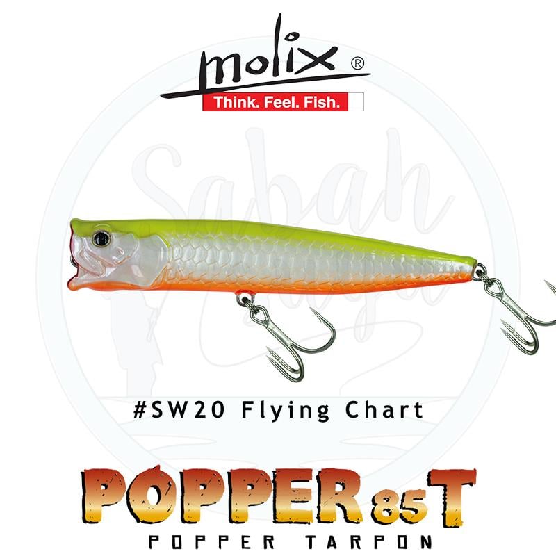 Molix Popper 85T Tarpon 8.5cm 11.5gr Flying Chart