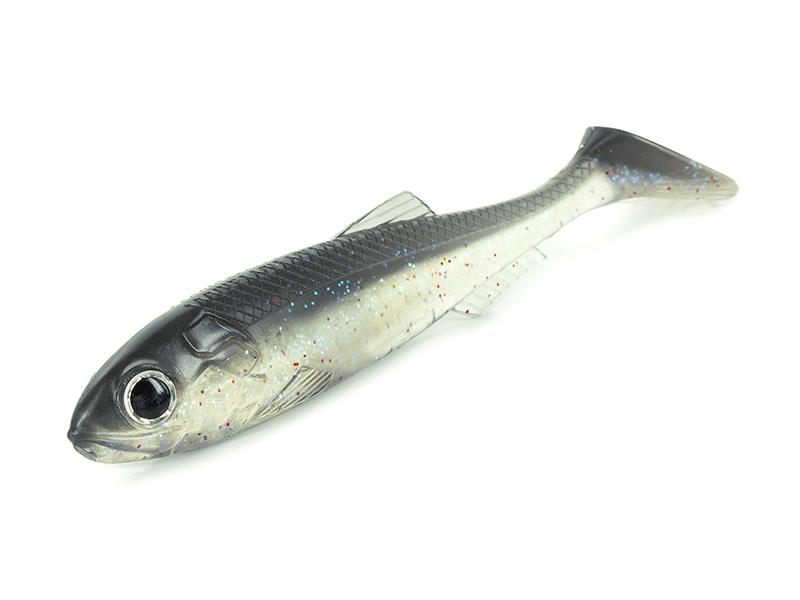 Molix RT Shad 3.5'' 9cm (5 Ad) Silikon Balık UV Clear Chart Multicolor Flake