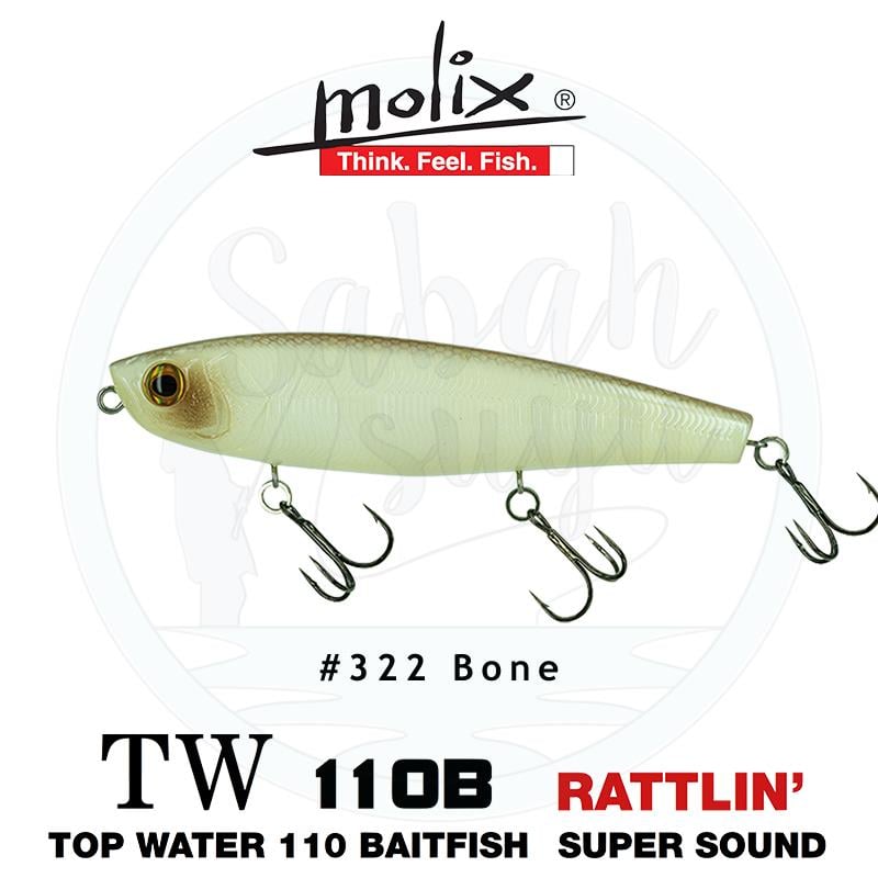 Molix Top Water 110 Baitfish 11cm 23gr Bone