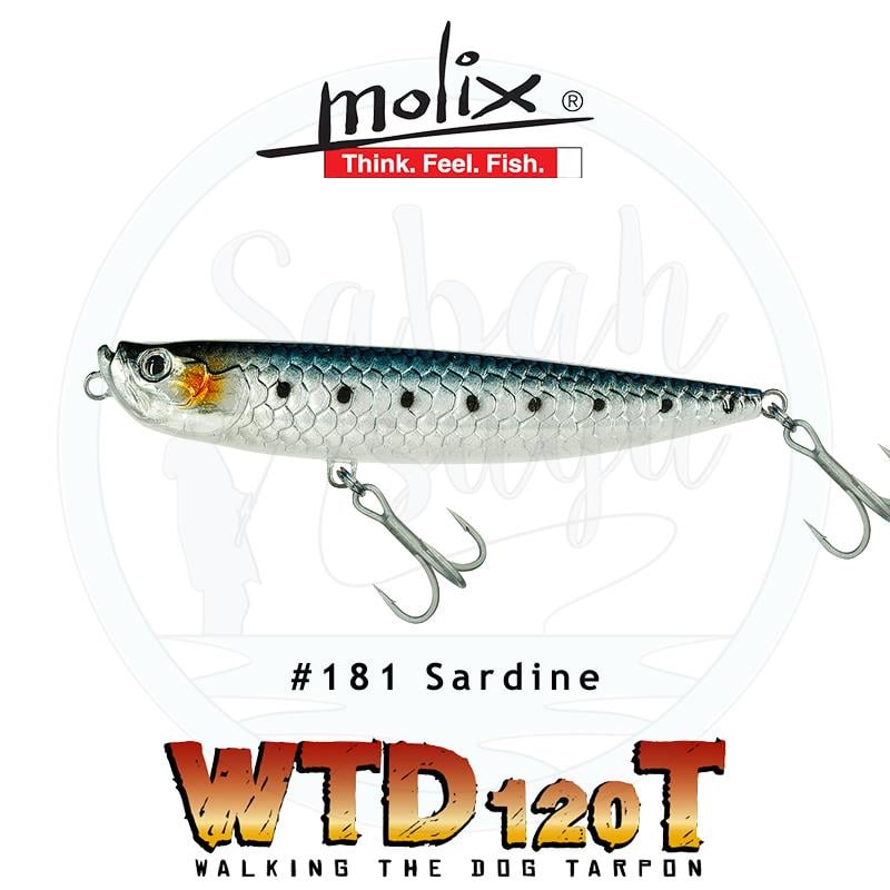 Molix WTD-120T Tarpon 12cm 25gr Sardine