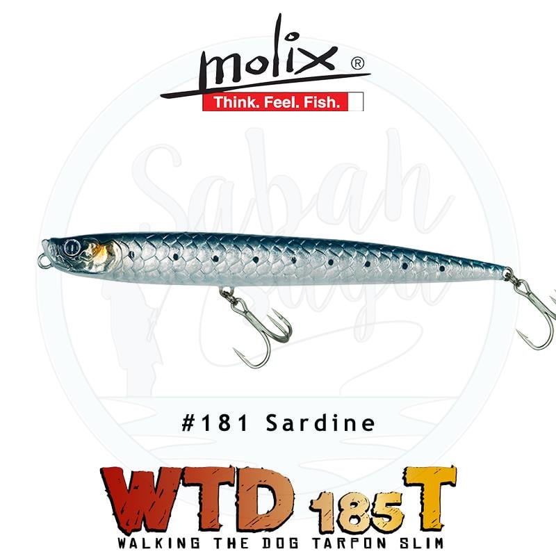 Molix WTD-185T Tarpon 18.5cm 34gr Sardine