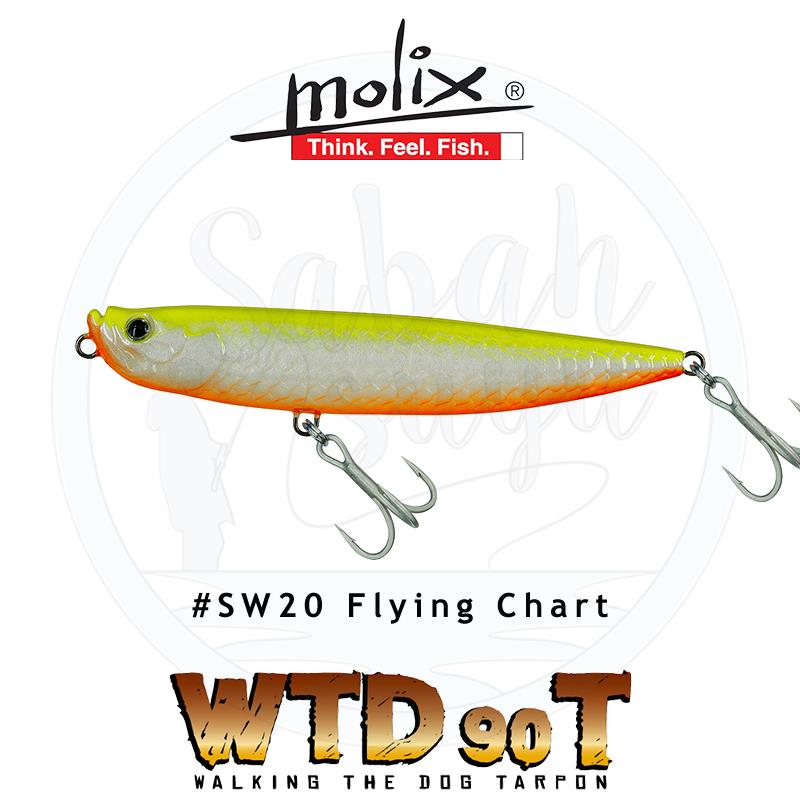 Molix WTD-90T Tarpon 9cm 10gr Flying Chart