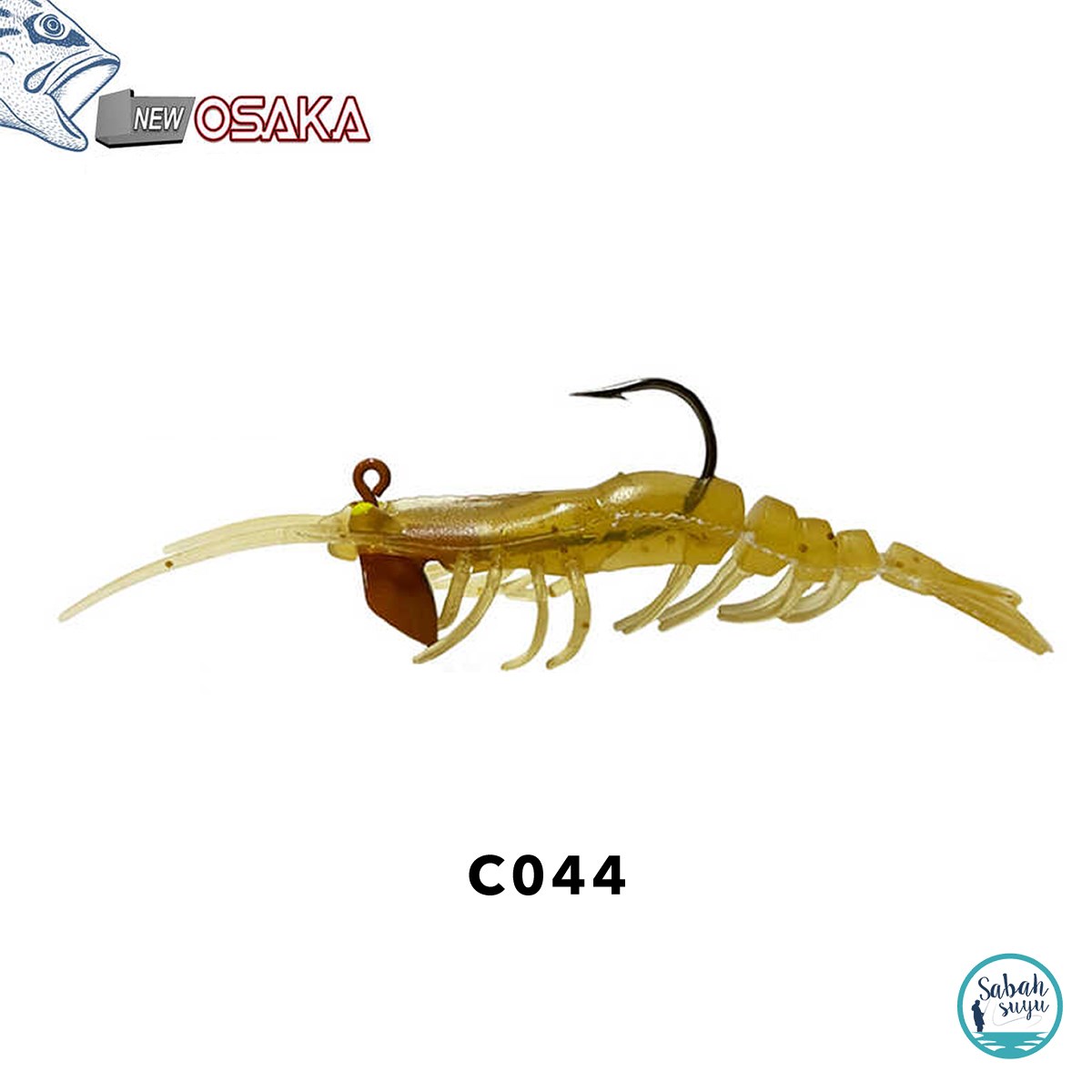 Osaka Caridina Shrimp TPE Yumuşak Karides 7.62cm 6.5gr C044