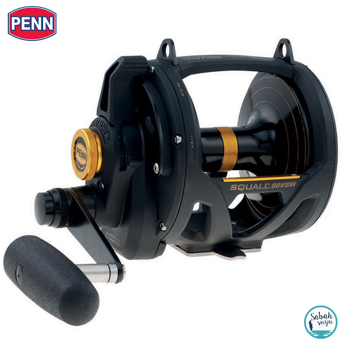 Penn Squall Lever Drag 2 Speed Trolling Çıkrık Olta Makinesi