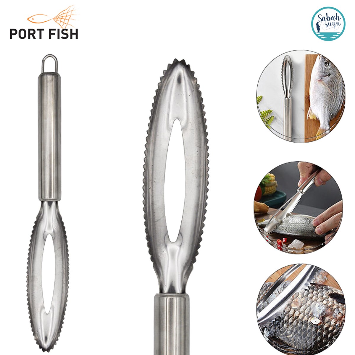 Portfish PLT01 Balık Pulu Temizleme Bıçağı