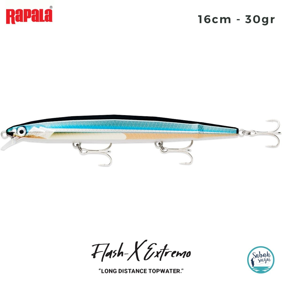 Rapala Flash-X Extremo 16cm 30gr #ANC