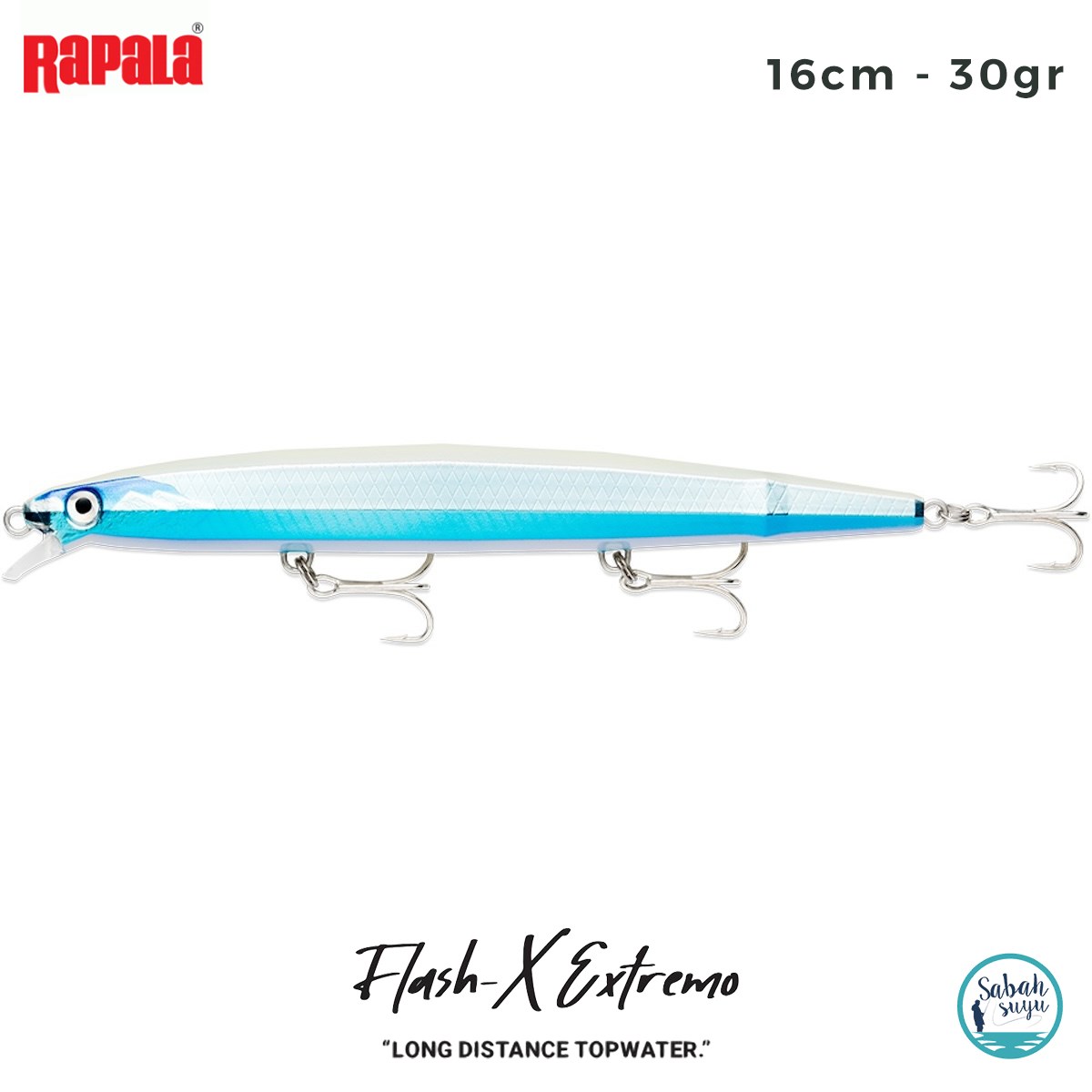 Rapala Flash-X Extremo 16cm 30gr #AS
