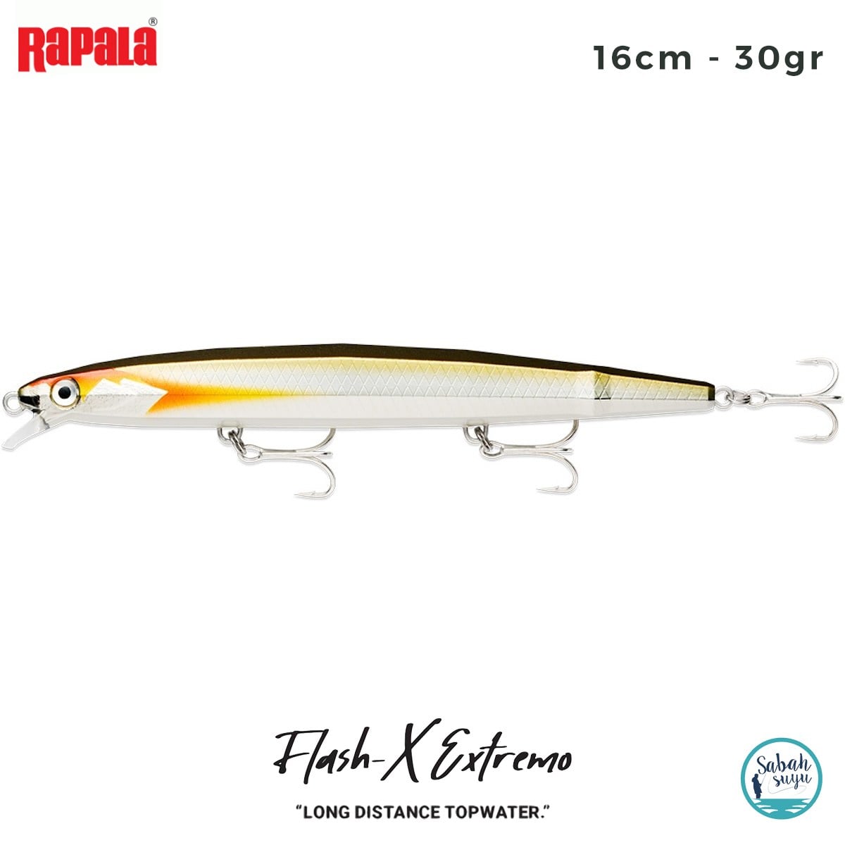 Rapala Flash-X Extremo 16cm 30gr #FAYU