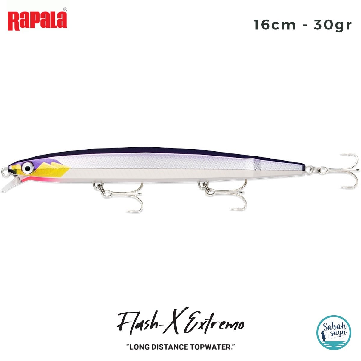 Rapala Flash-X Extremo 16cm 30gr #PD