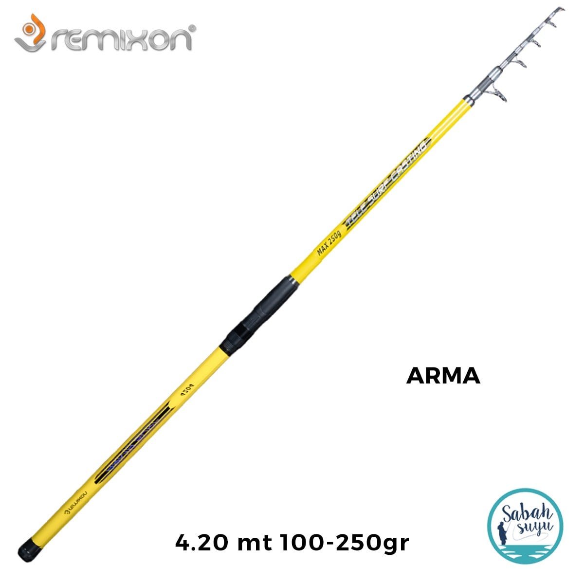 Remixon Arma 4.20mt 100-250gr Teleskopik Surf Kamış