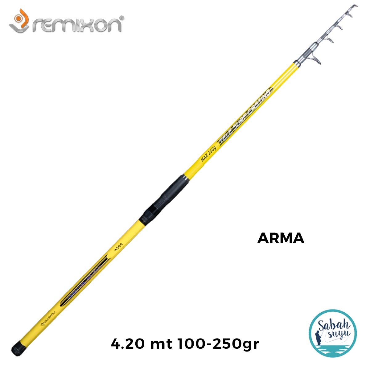Remixon Arma 4.20mt 100-250gr Teleskopik Surf Kamış