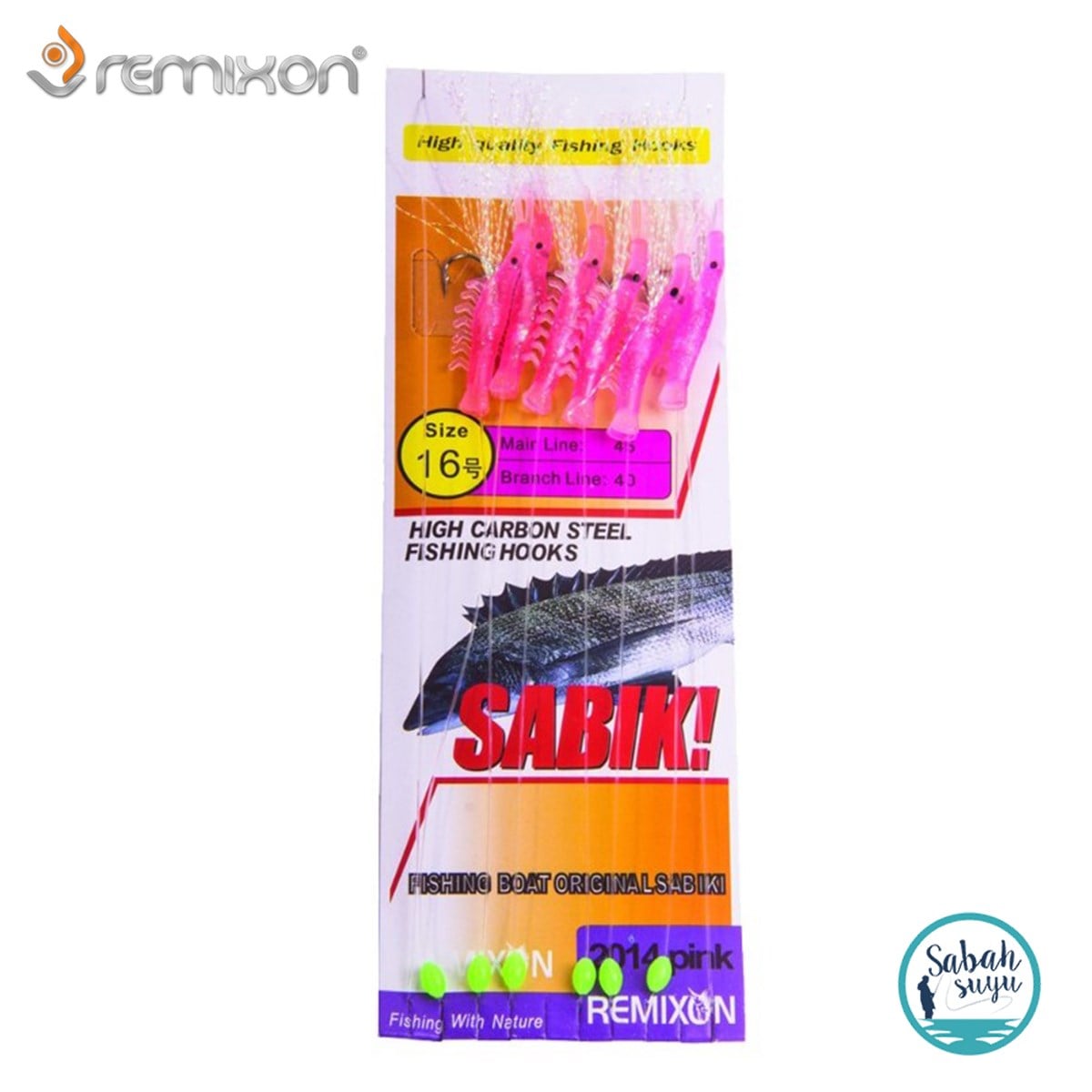 Remixon DH-2014 Karides Çapari Pembe #16