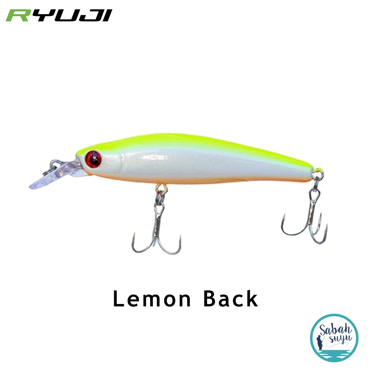 Ryuji Bubble Bait 8cm 12gr Sahte Balık Lemon Back