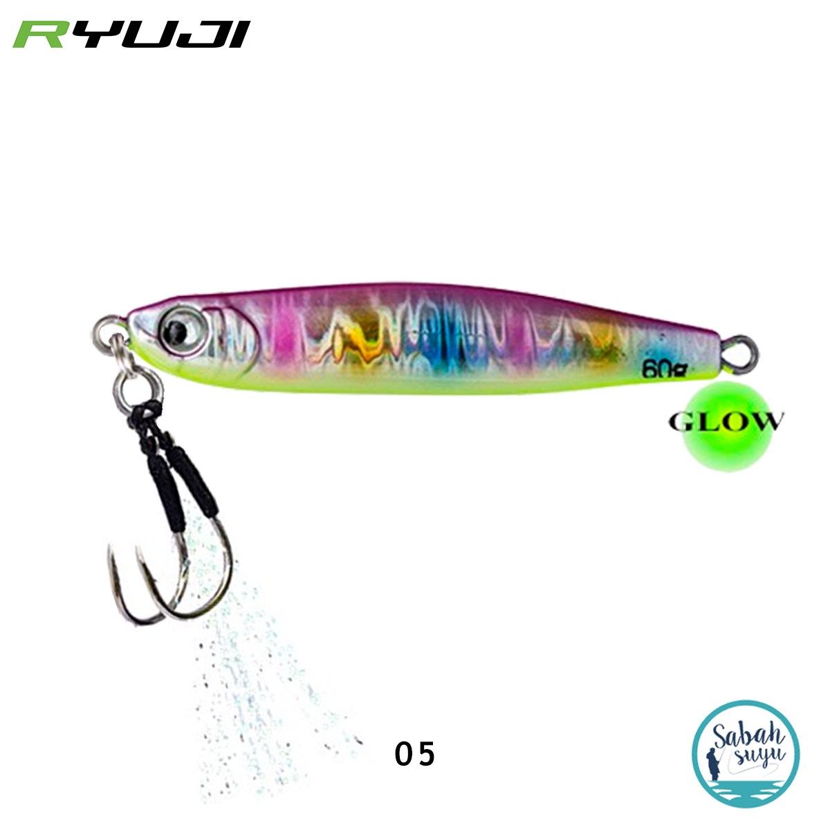 Ryuji Sniper Jig 60gr 05 Glow