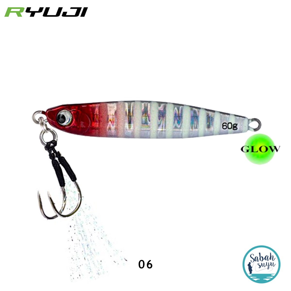 Ryuji Sniper Jig 60gr 06 Glow