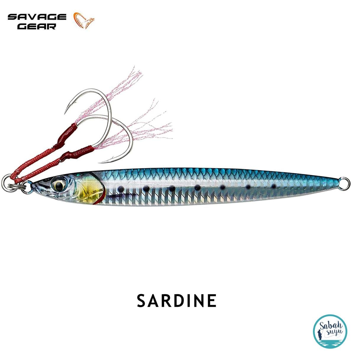 Savage Gear 3D Jig Minnow Jig 80gr 14cm Sardine