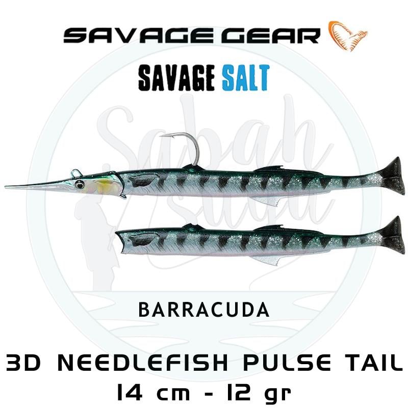 Savage Gear 3D Needlefish Pulsetail 2+1 14cm 12gr Barracuda