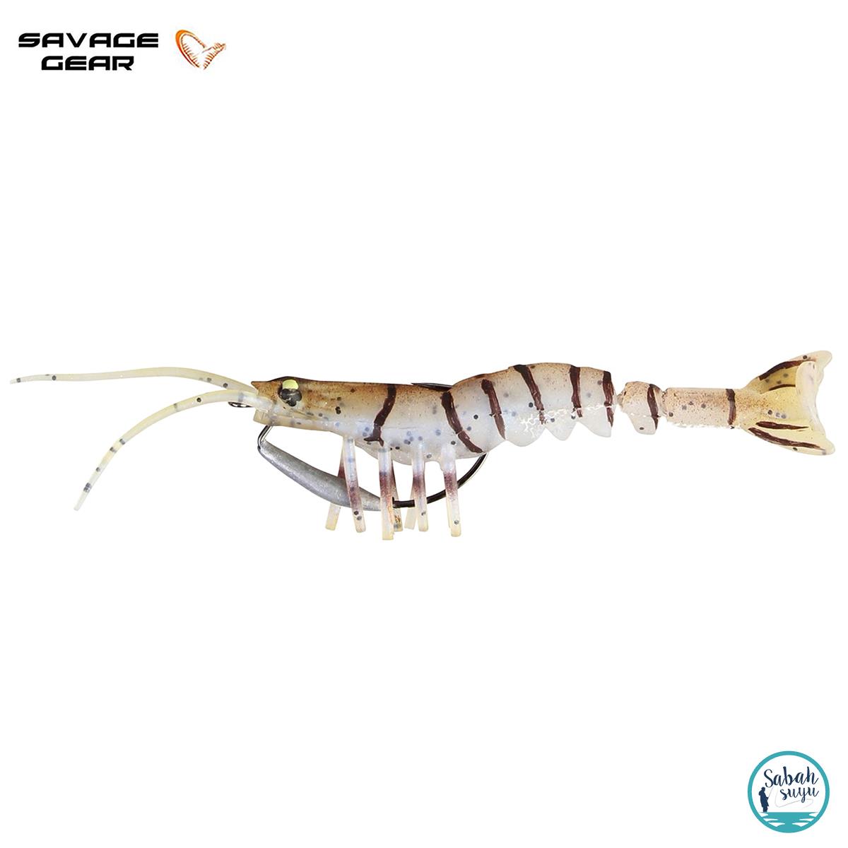 Savage Gear 3D TPE Manic Shrimp 12.5cm 15gr Silikon Yem Blue Pearl