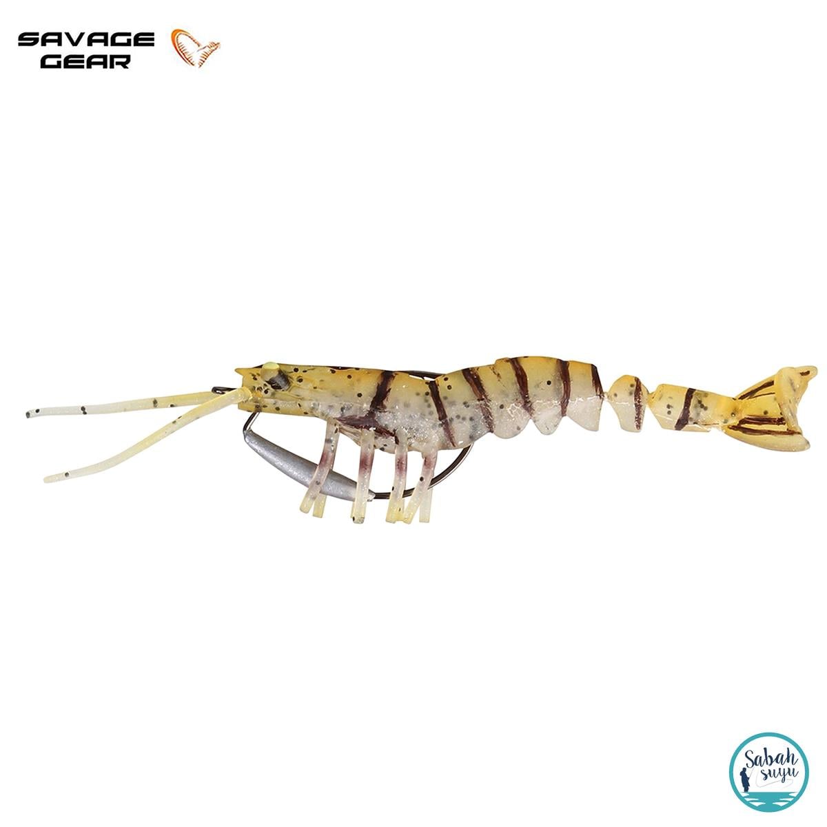 Savage Gear 3D TPE Manic Shrimp 12.5cm 15gr Silikon Yem Gold