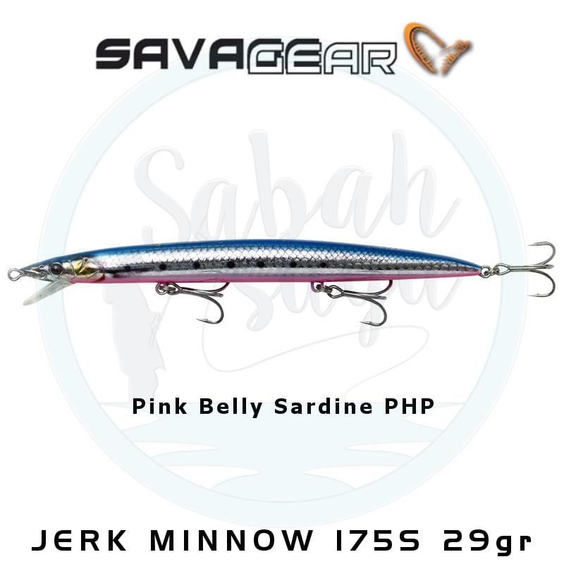 Savage Gear Jerk Minnow 175mm 29gr Sinking Pink Belly Sardine PHP