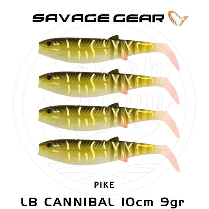Savage Gear LB Cannibal 10cm 9gr Silikon Yem (4ad) Pike