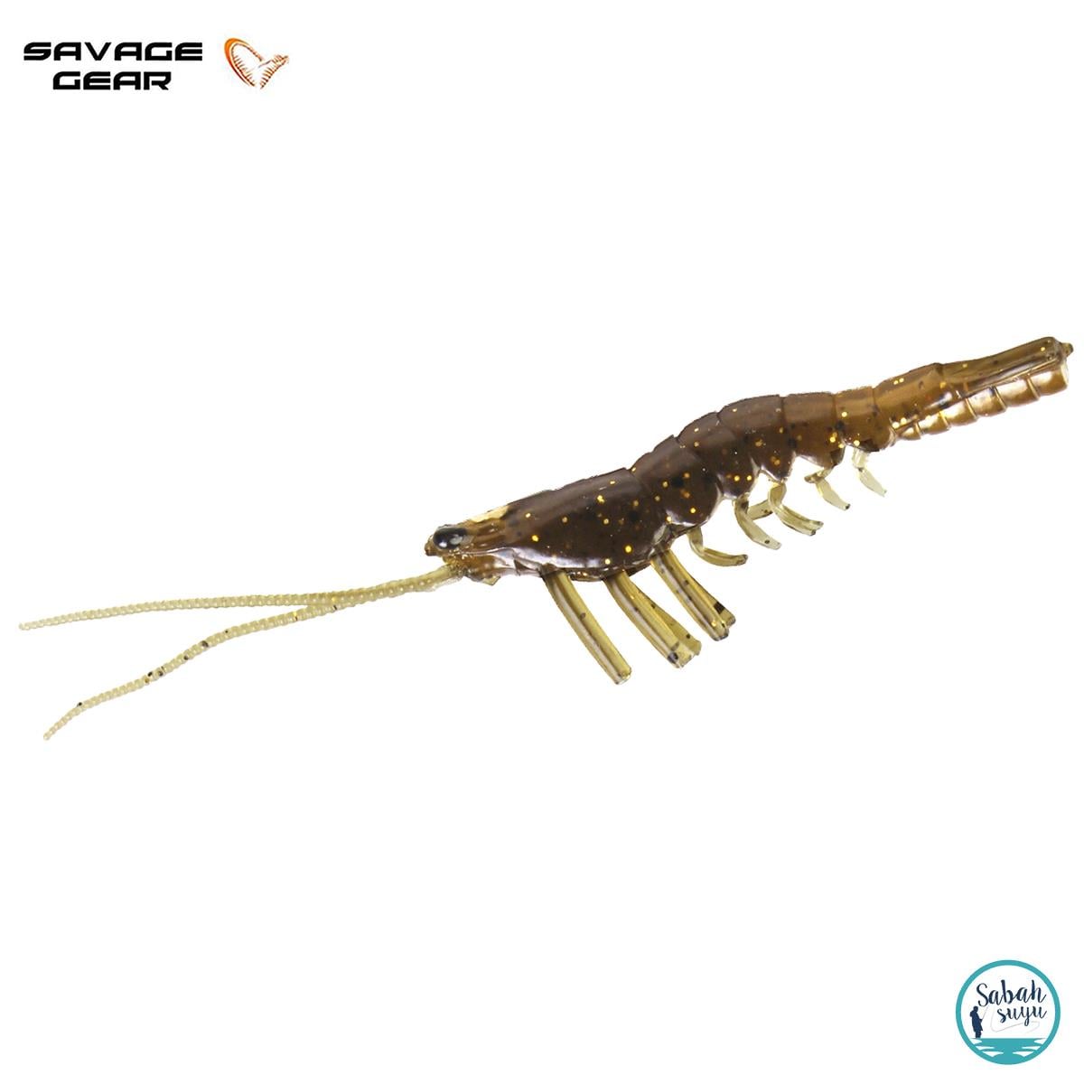 Savage Gear LB Manic Shrimp 5cm 2.5gr Silikon Yem (6Ad) Dark Olive