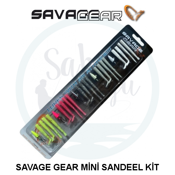 Savage Gear (LRF) Mini Sandeel Kit 25 Parça