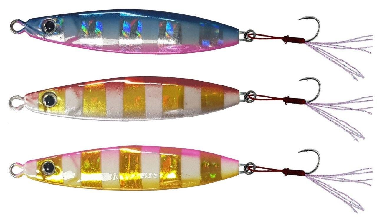 Savagear Psycho Sprat LRF Mini Casting Jigs 10gr Turkish Zebra Mix II (3 Adet)