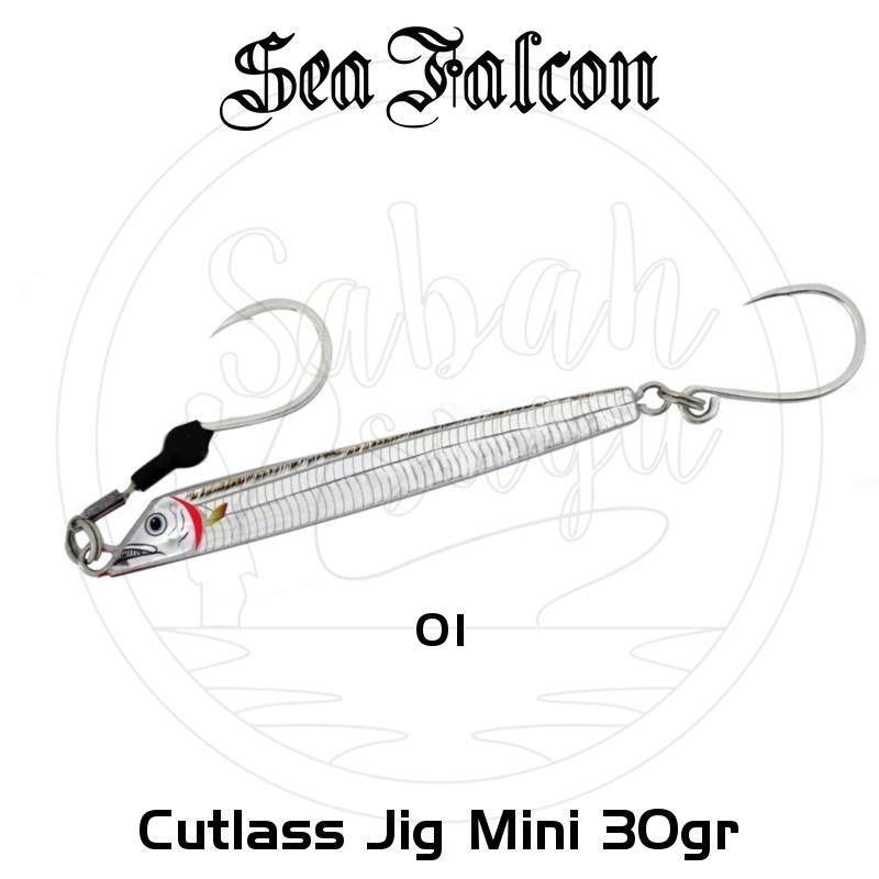 Sea Falcon Cutlass Fish Jig Mini 30gr 01