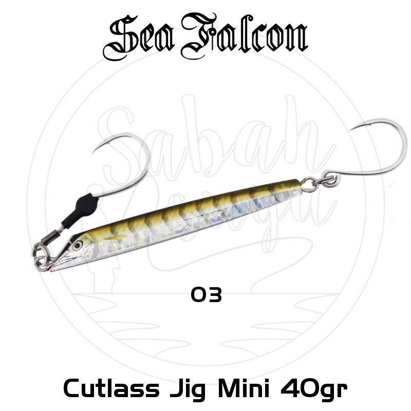 Sea Falcon Cutlass Fish Jig Mini 40gr 03