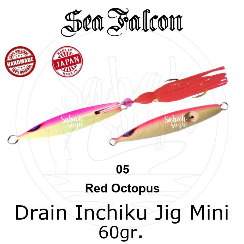Sea Falcon Drain Inchiku Mini 60gr. 05 Red Octopus