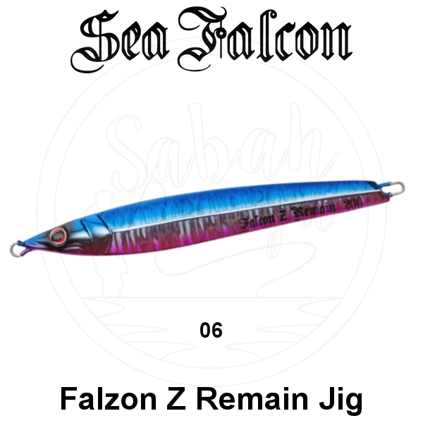 Sea Falcon Z Remain Jig 200gr 06