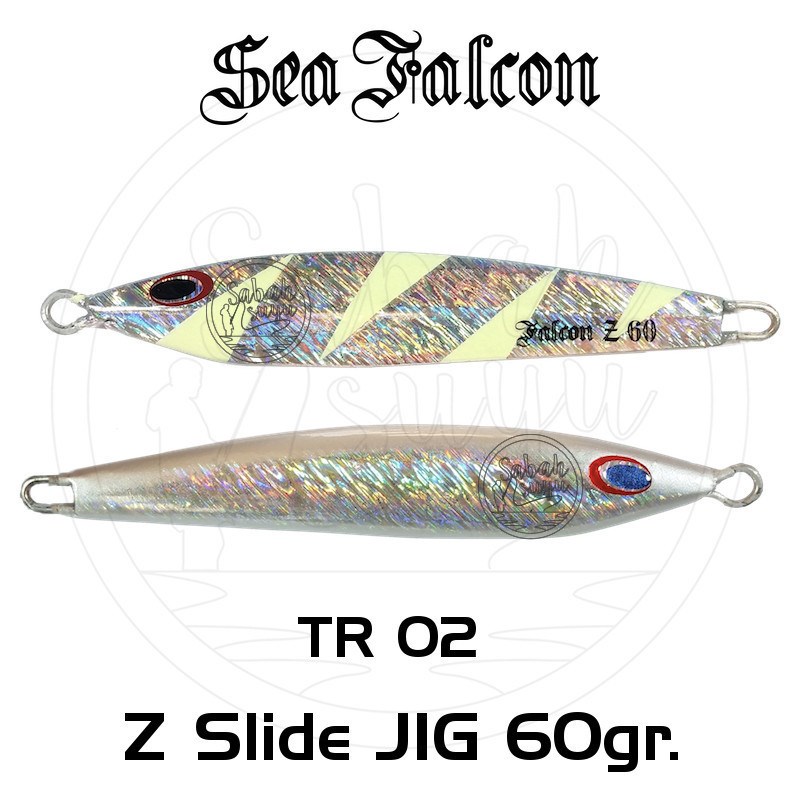 Sea Falcon Z Slide Jig 60gr TR 02
