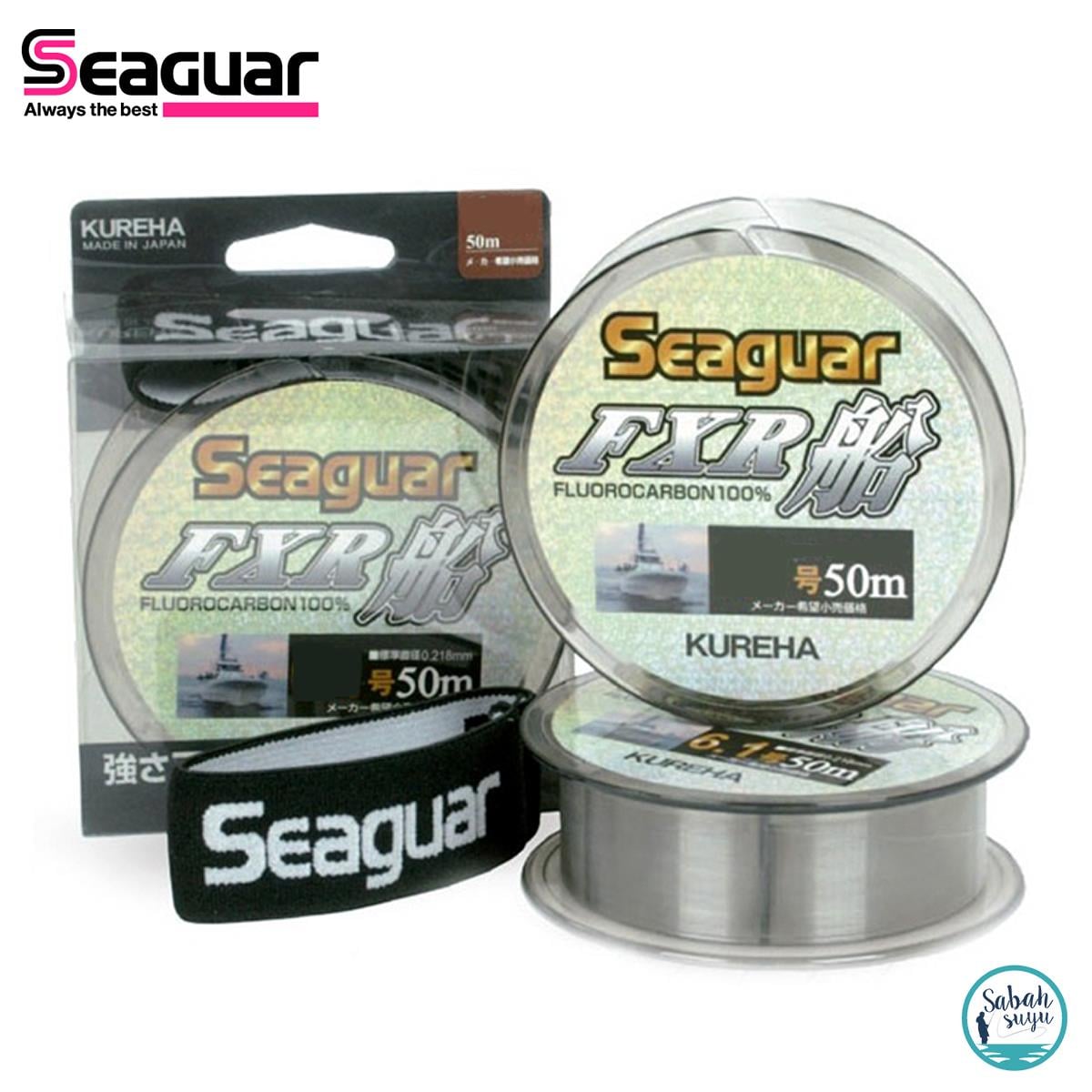 Seaguar FXR Fluorocarbon Şok Lider Misina 0.16mm 3.2kg/7lb. 50mt.