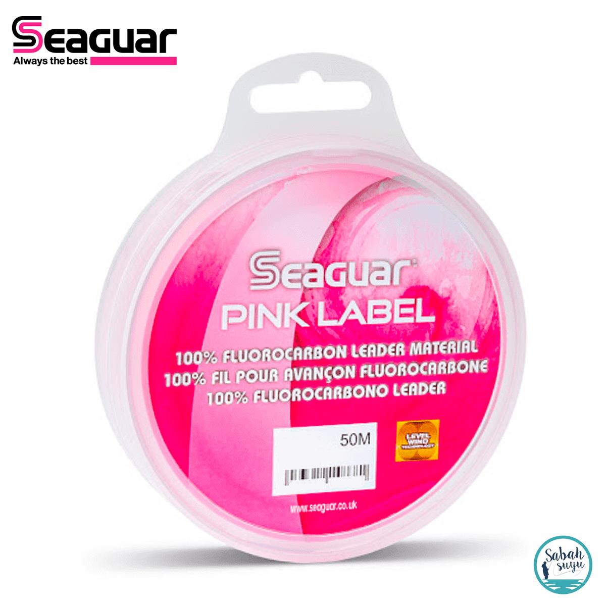 Seaguar Pink Label Fluorocarbon Şok Lider Misina 0.40mm 14.7kg/32lb. 50mt.