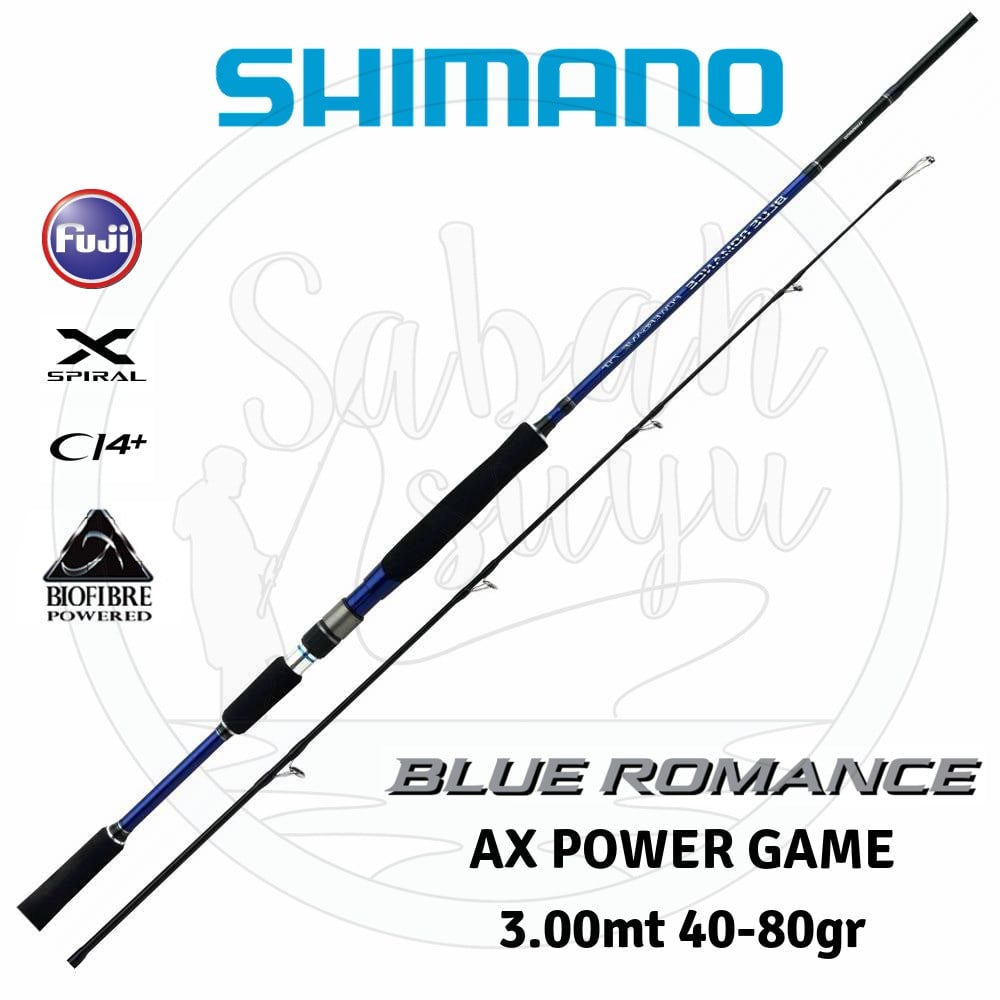 Shimano Blue Romance AX Power Game 910 3.00mt 40-80gr Spin Kamış