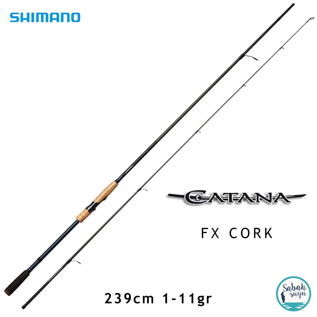 Shimano Catana FX 710UL M-F 2.39mt 1-11gr Cork (2P) LRF Kamış