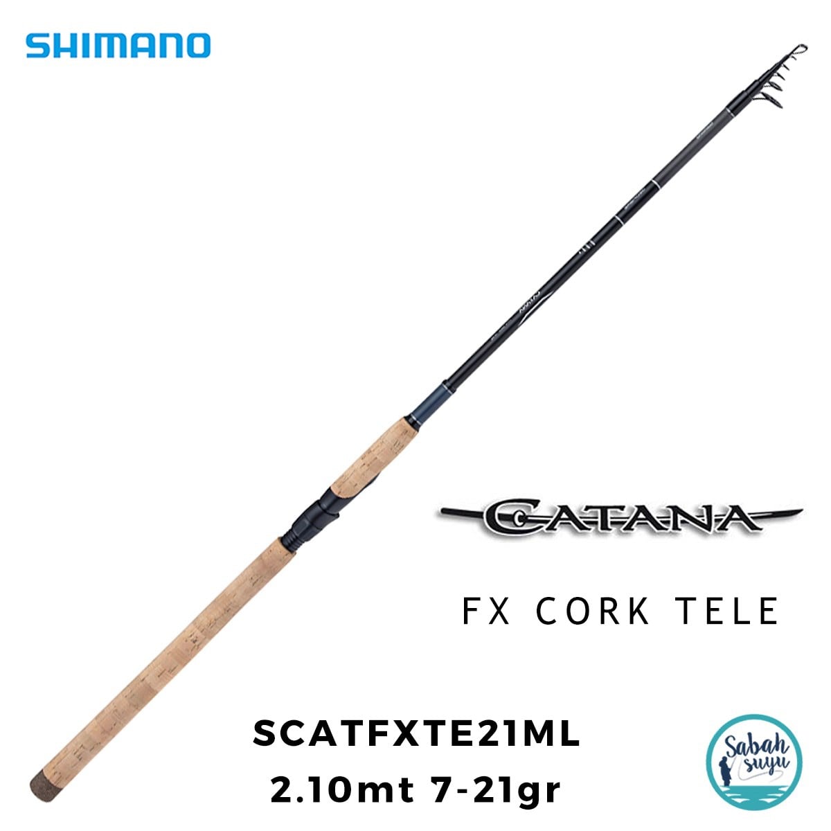 Shimano Catana FX Tele Spin 210ML 2.10mt 7-21gr Teleskopik Spin Kamış