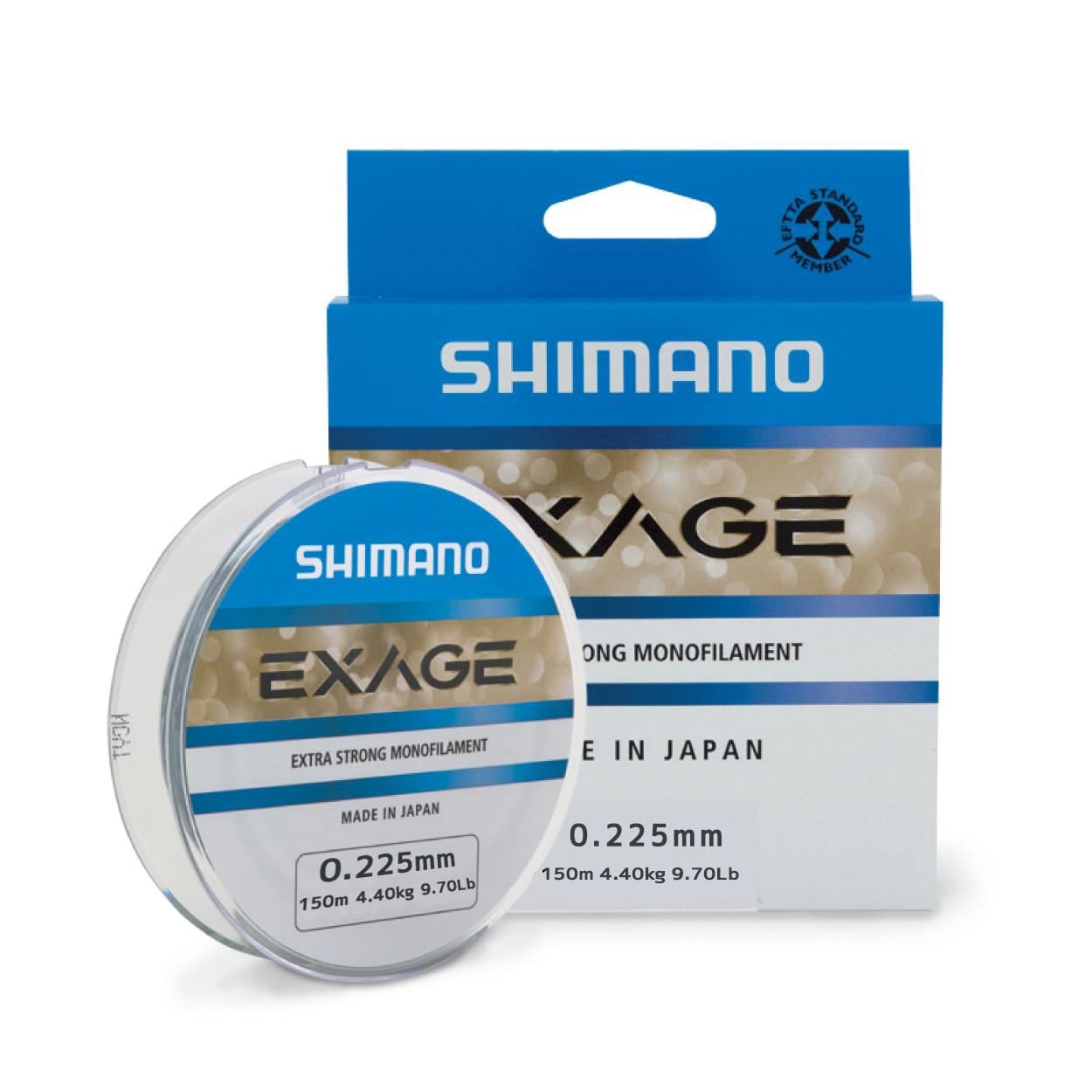Shimano Exage Monofilament Misina 150mt 0.22mm 4.40kg