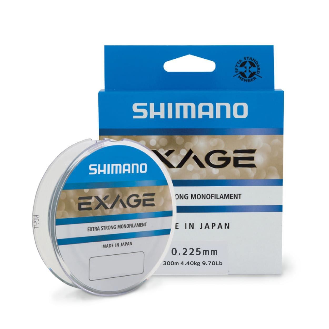 Shimano Exage Monofilament Misina 300mt 0.22mm 4.40kg