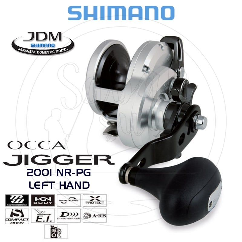 Shimano Ocea Jigger 2001 NR-PG Çıkrık Jig Olta Makinesi Sol El