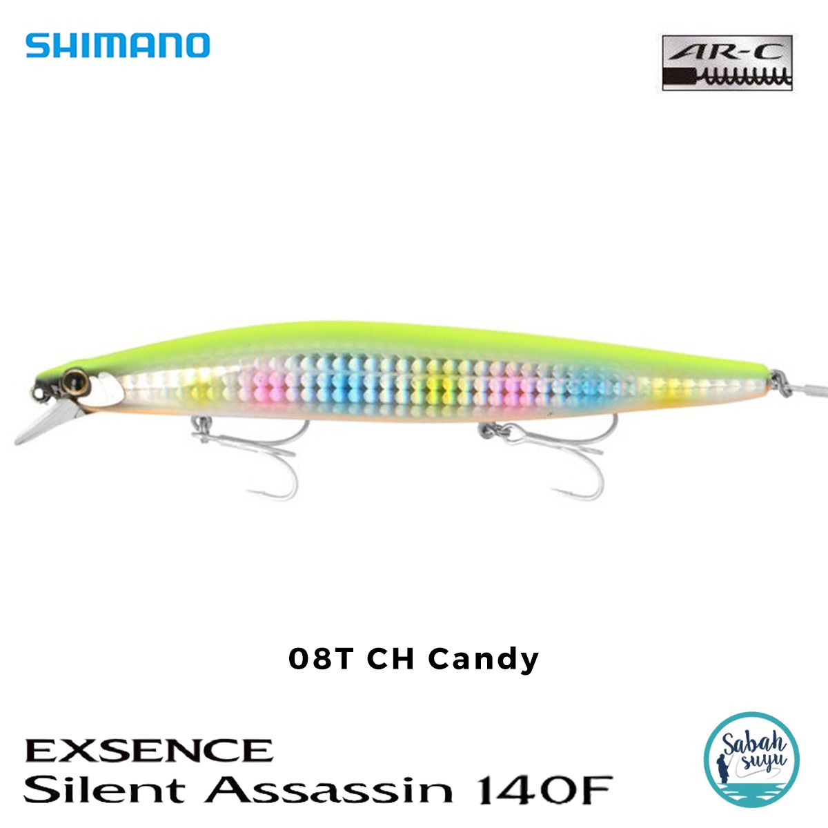 Shimano Silent Assassin 140F AR-C XM140NE 14cm 23gr CH Candy 08T