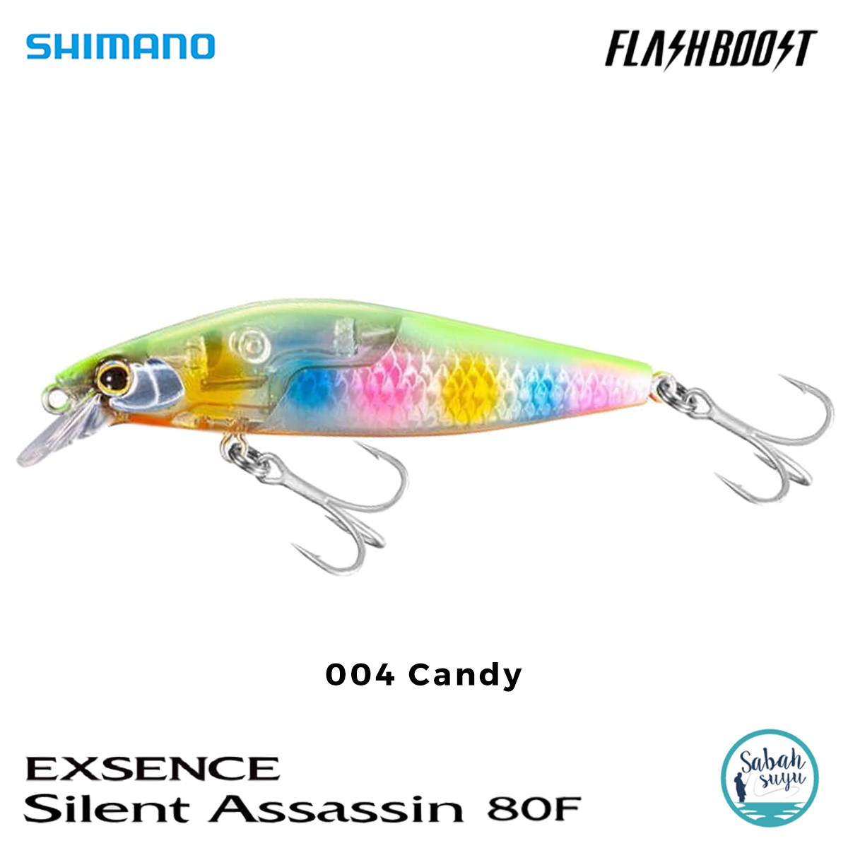 Shimano Silent Assassin Flash Boost 80F 8cm 10gr 004 Candy